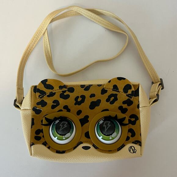 Modern Purse Pets Leopard Leoluxe Spin Master Interactive Purse Blinking Eyes - Picture 4 of 9